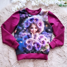 Bluza dziewczynka w kwiatuszku