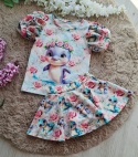 Bluzka panel delfinek mini bufka